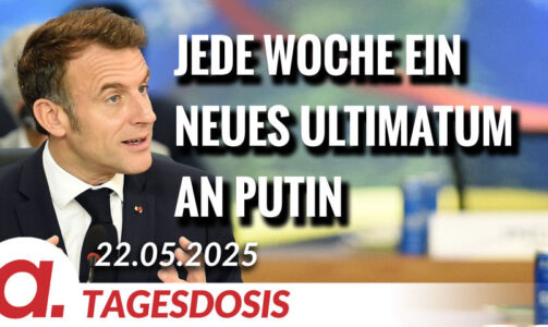 Jede Woche ein neues Ultimatum an Putin | Von Thomas Röper
