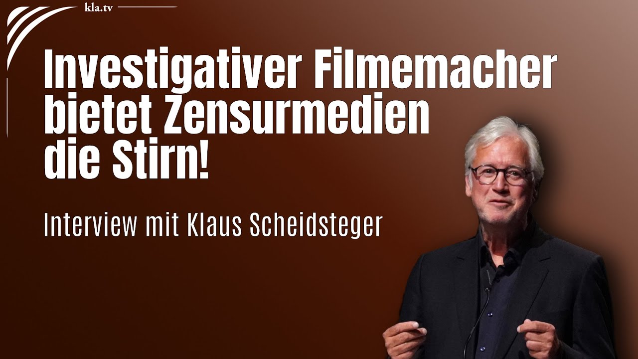 5G: Investigativer Filmemacher Klaus Scheidsteger bietet Zensurmedien die Stirn!