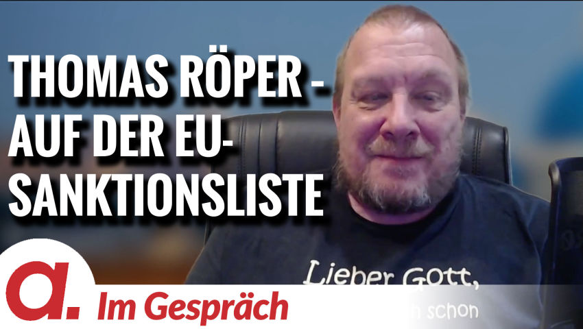 Im Gespräch: Thomas Röper (Auf der EU-Sanktionsliste)