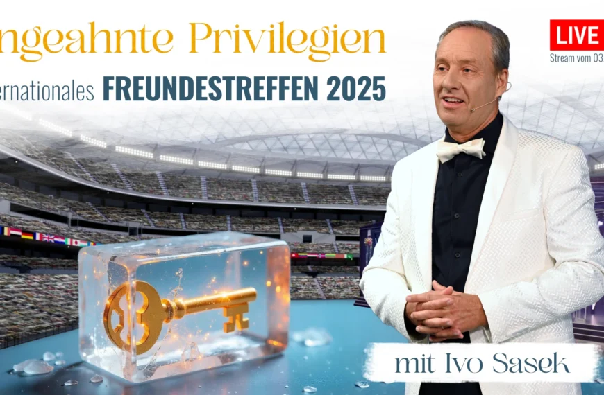 „Entfessle ungeahnte Privilegien!“ – Internationales Freundestreffen 2025 (mit Ivo Sasek)