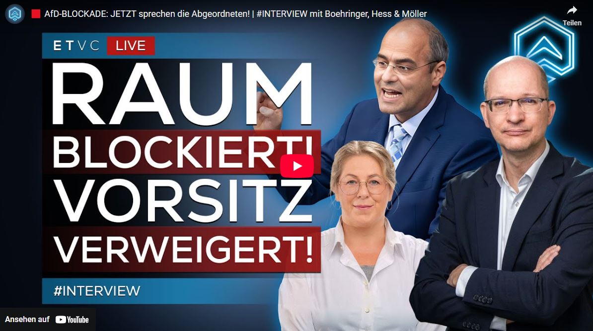 AfD-BLOCKADE: JETZT sprechen die Abgeordneten! | #INTERVIEW mit Boehringer, Hess & Möller