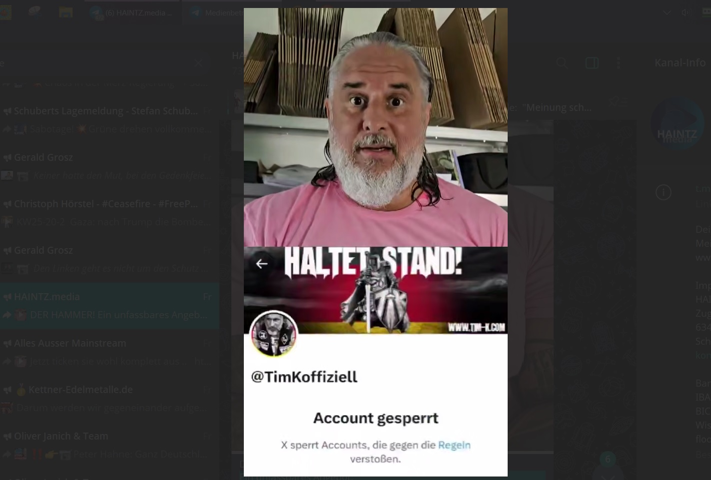 Tim K.: Bestechungsversuch –  JETZT soll ich FÜR 3000,- € …