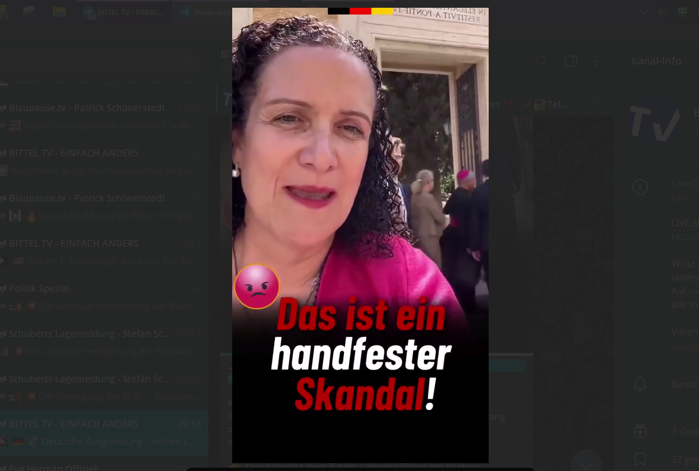 Deutsche Ausgrenzung – mitten im Vatikan? Ein diplomatischer Skandal!