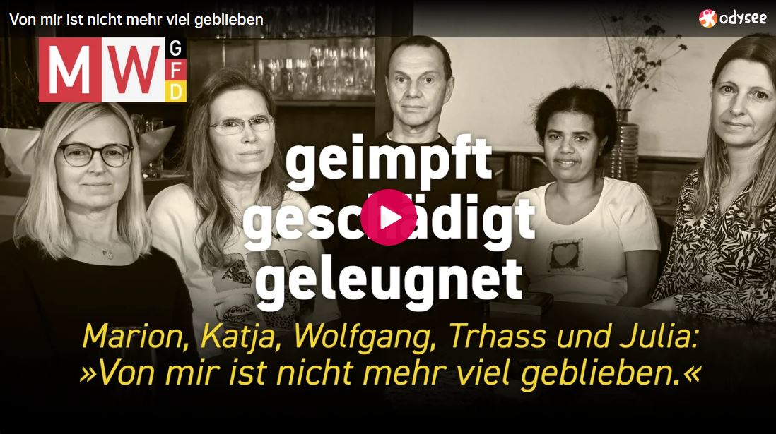 „Von mir ist nicht mehr viel geblieben“ – Ein erschütternder Erfahrungsbericht über Impfnebenwirkungen​