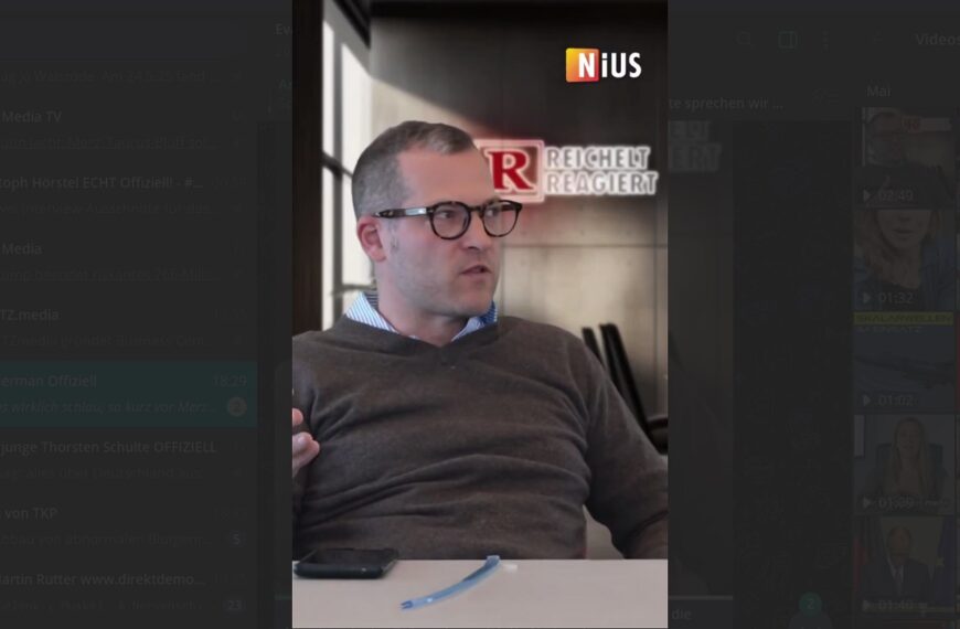 Julian Reichelt mit interessanten Gedanken über die Vorsitzende der Grünen Jugend, Jette Nietzard….