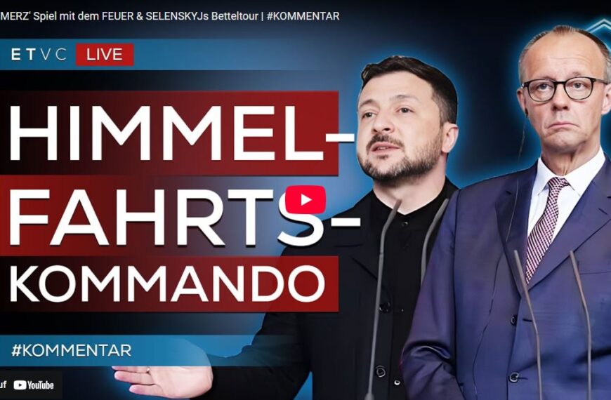 MERZ‘ Spiel mit dem FEUER & SELENSKYJs Betteltour | #KOMMENTAR