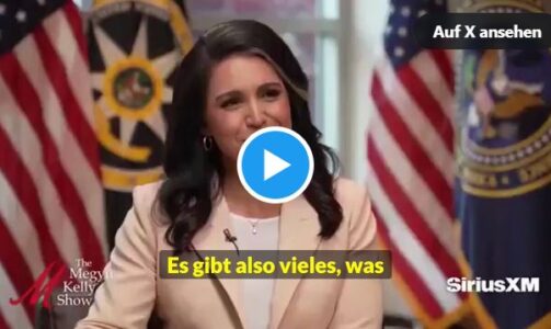 US-Geheimdienstchefin Tulsi Gabbard über Anthony Faucis Meineid, …
