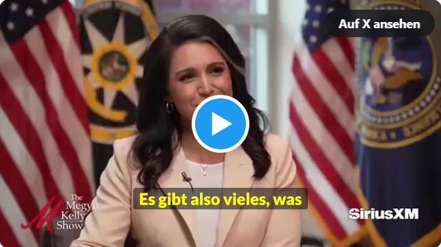 US-Geheimdienstchefin Tulsi Gabbard über Anthony Faucis Meineid, …