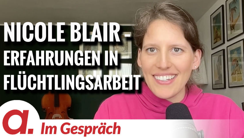 Im Gespräch: Nicole Blair (Erfahrungen in der Flüchtlingsarbeit)