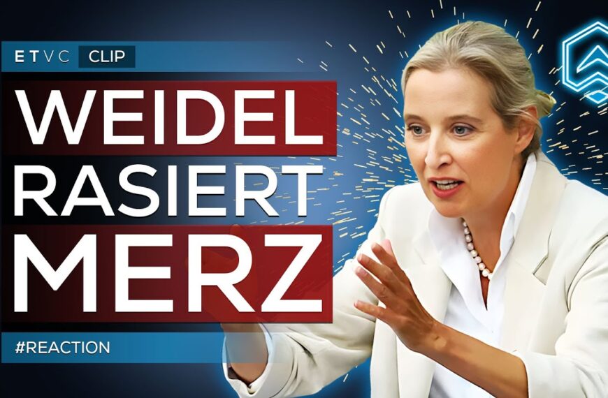 Alice WEIDEL zerlegt MERZ im Bundestag 💥 | #REACTION
