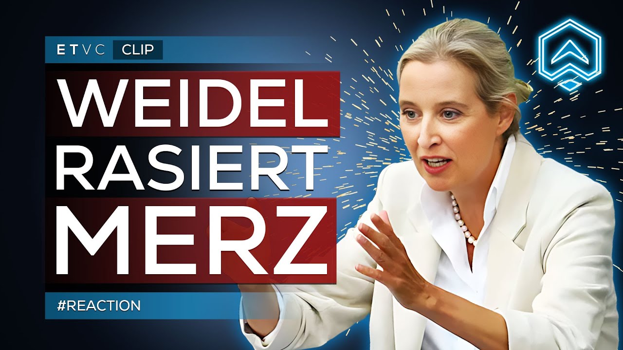 Alice WEIDEL zerlegt MERZ im Bundestag 💥 | #REACTION