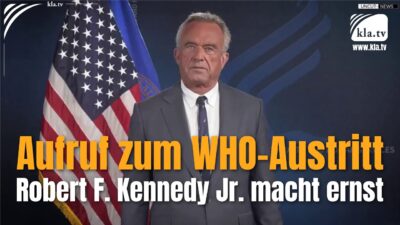 Mehr über den Artikel erfahren Aufruf zum WHO-Austritt – Robert F. Kennedy Jr. macht ernst