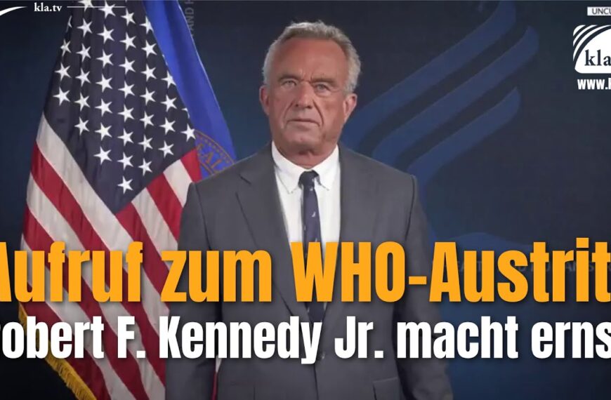 Aufruf zum WHO-Austritt – Robert F. Kennedy Jr. macht ernst
