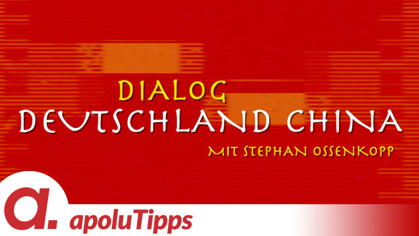 Dialog Deutschland-China: Heute mit Uwe Behrens (China – ein Land im rasanten Wandel)