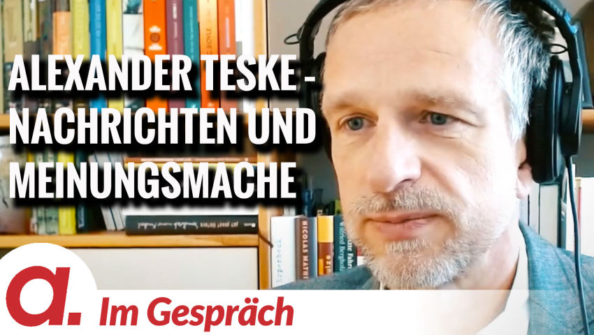 Im Gespräch: Alexander Teske („inside tagesschau – Zwischen Nachrichten und Meinungsmache“)