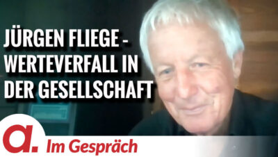 Mehr über den Artikel erfahren Im Gespräch: Jürgen Fliege (Werteverfall in der Gesellschaft)