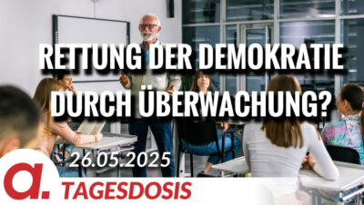 Mehr über den Artikel erfahren Rettung der Demokratie durch Überwachung? | Von Paul Clemente