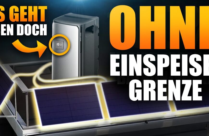 Durchbruch! Neues Hybrid-Balkonsolar ab HEUTE für alle!