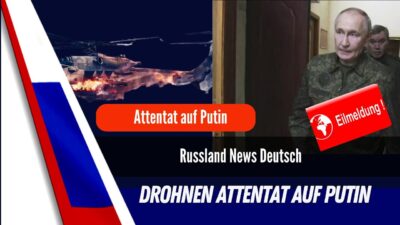 Mehr über den Artikel erfahren Eilmeldung: Attentat auf Putin in Kursk. Drohnen Attacke auf Hubschrauber.