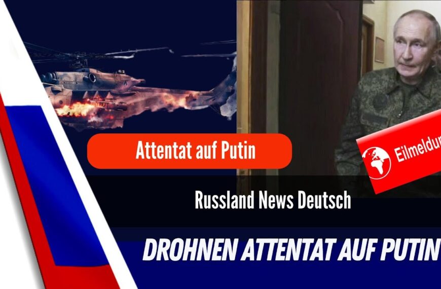 Eilmeldung: Attentat auf Putin in Kursk. Drohnen Attacke auf Hubschrauber.