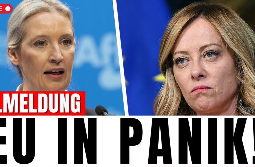 EU Beben! Giorgia Meloni’s verkündet offiziell die zusammenarbeit mit AfD