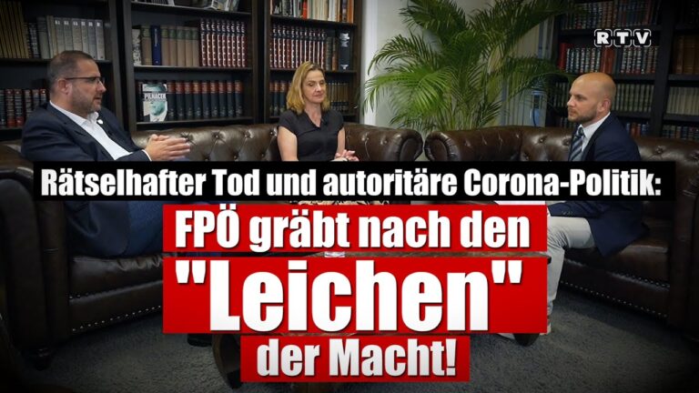Mehr über den Artikel erfahren Rätselhafter Tod & autoritäre Corona-Politik – FPÖ gräbt nach den „Leichen“ der Macht!