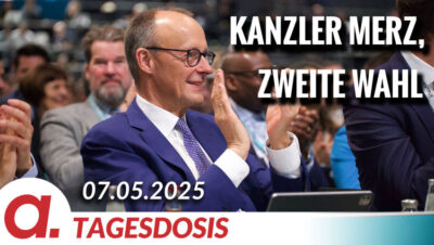 Mehr über den Artikel erfahren Kanzler Friedrich Merz, die Zweite Wahl | Von Hermann Ploppa