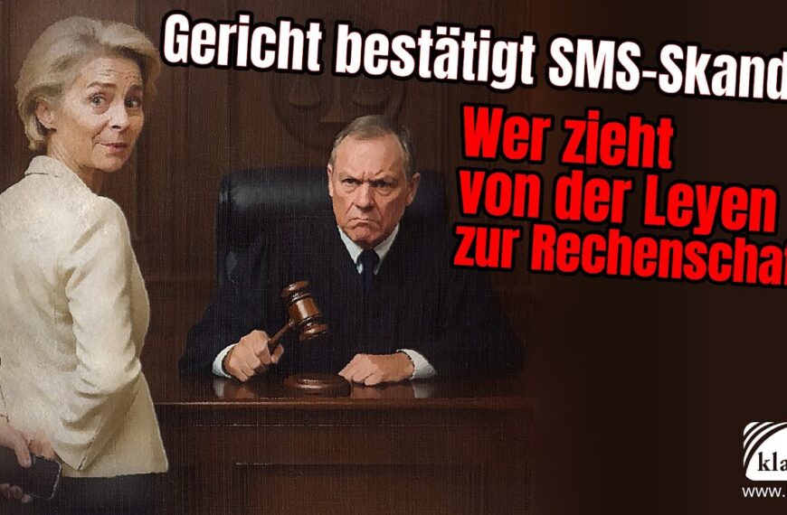 Gericht bestätigt von der Leyens SMS-Skandal – wer zieht sie zur Rechenschaft?
