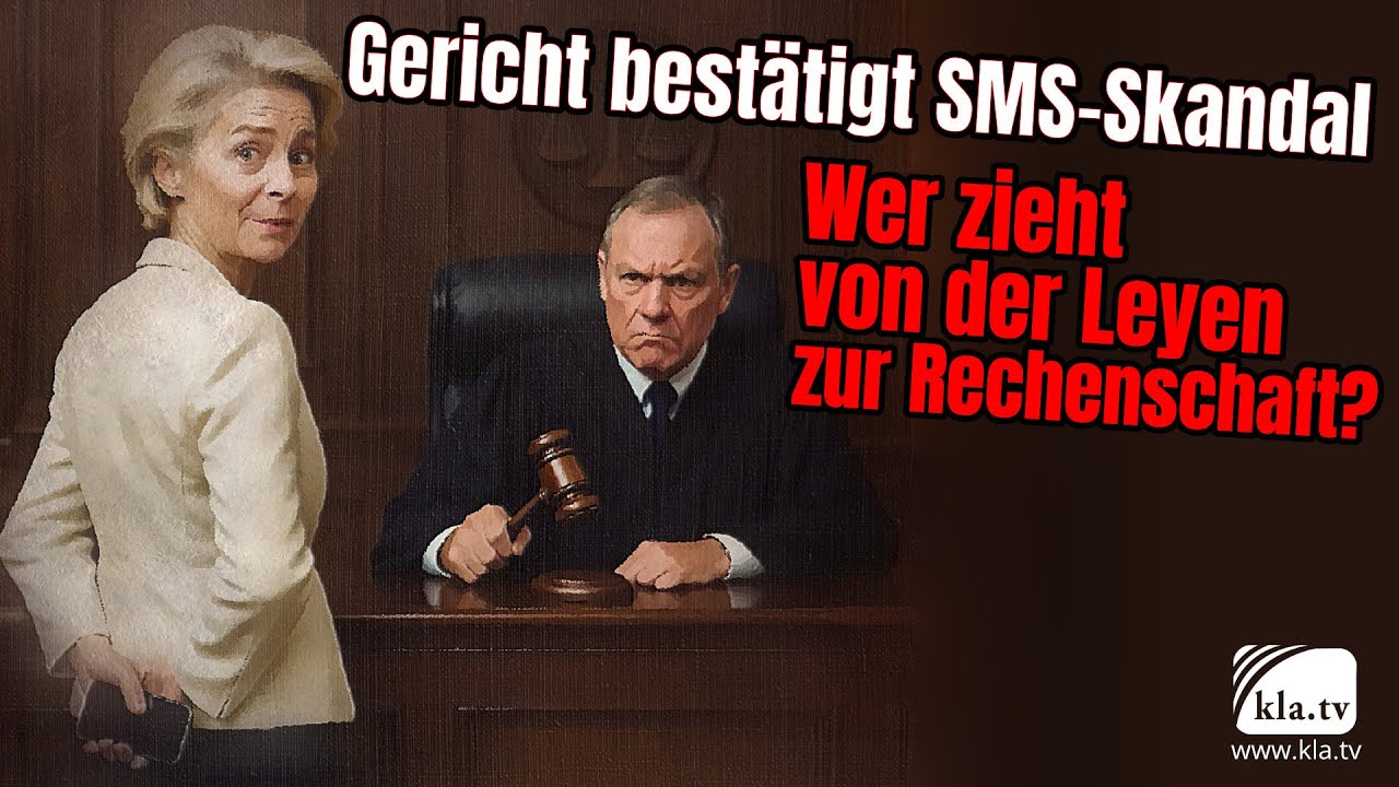 Gericht bestätigt von der Leyens SMS-Skandal – wer zieht sie zur Rechenschaft?