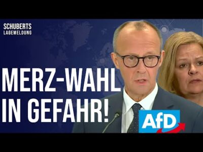 Mehr über den Artikel erfahren Eilt💥AfD-Beben!💥CDU tobt! Kanzlerwahl ungewiss! + Faesers Angriff auf den neuen CSU-Innenminister!