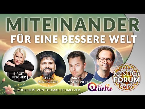 Birgit Fischer, Maxim Mankevich & Patric Pedrazzoli: Miteinander für eine bessere Welt | MYSTICA.TV