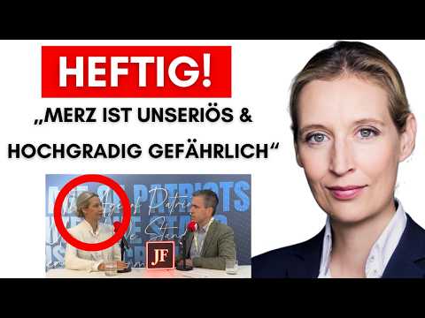 Heftiges Interview von Weidel – Merz wird komplett zerstört!