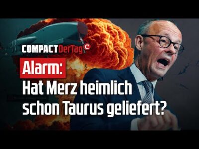 Mehr über den Artikel erfahren Alarm: Hat Merz heimlich schon Taurus geliefert?💥