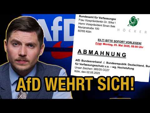 AfD mahnt Verfassungsschutz ab! Ist die Einstufung rechtswidrig?