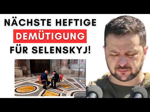 Verzweiflung pur: Selenskyj flehte Trump im Petersdom an!