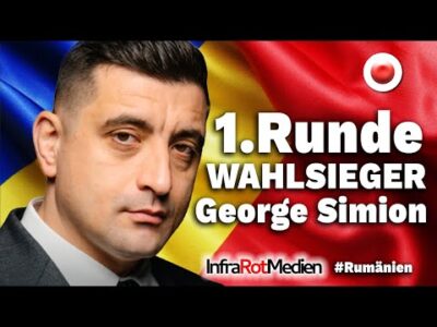 Mehr über den Artikel erfahren #Rumänien 1.Runde Wahlsieger-George Simion