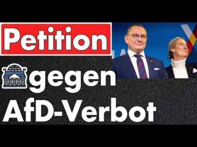 Mehr über den Artikel erfahren Petition gegen AfD-Verbot gestartet! Junge Freiheit mobilisiert Wählerschaft.