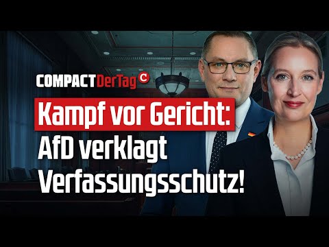 Kampf vor Gericht: AfD verklagt Verfassungsschutz!💥