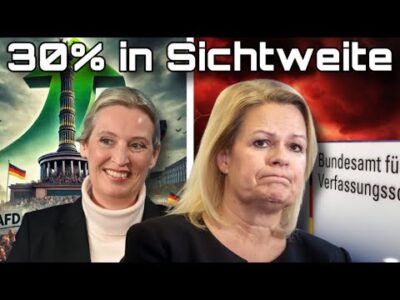 Mehr über den Artikel erfahren Faesers Angriff verpufft: AfD schießt Richtung 30%