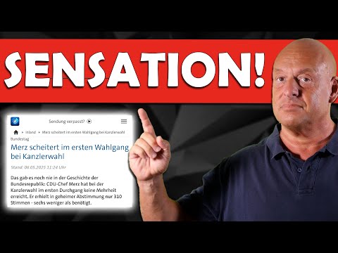 KRASS: Merz verliert Kanzler-Wahl!! Das bedeutet der Vorfall wirklich!