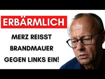 Mehr über den Artikel erfahren Merz VERSAGT im 1. Wahlgang & wird mit Hilfe der Linken neuer Kanzer!