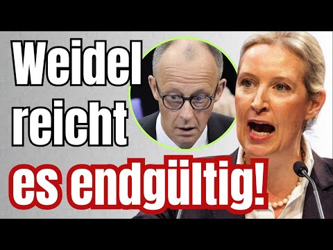 KNALL! Alice Weidel zerlegt Merz nach Totalblamage im Bundestag!