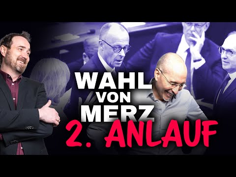 Bundeskanzlerwahl – Klappt es im 2. Anlauf oder scheitert Merz komplett?