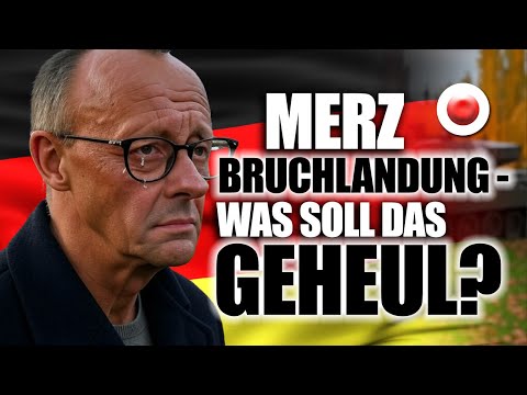 Merz’ Bruchlandung – was soll das Geheul?