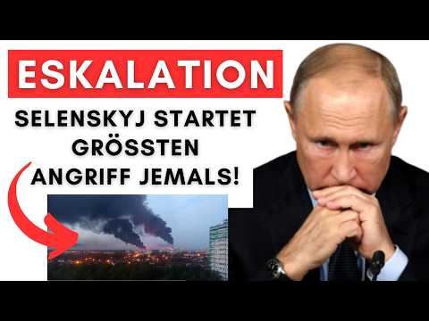 500 Drohnen & Langstreckenraketen auf Moskau abgefeuert. Zeitpunkt kritisch!