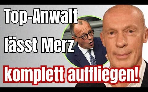 PAUKENSCHLAG! Renommierter Anwalt PACKT AUS!
