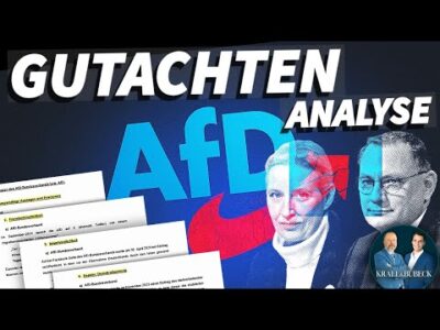 Mehr über den Artikel erfahren Krall & Bubeck: Verfassungsschutz & AfD – Was steht im Gutachten?