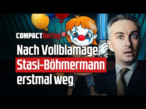 Nach Vollblamage: Stasi-Böhmermann erstmal weg💥