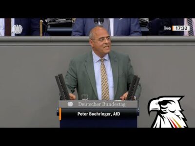 Mehr über den Artikel erfahren Peter Boehringer (AfD): „Setzen Sie deutsche Interessen durch!“