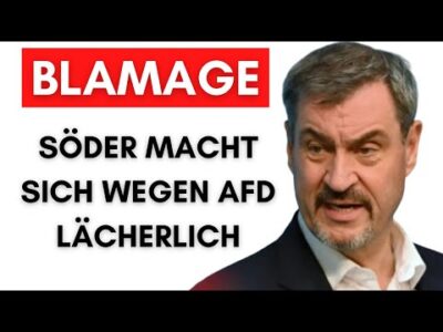 Mehr über den Artikel erfahren Söder will AfD vorführen & schießt dabei kolossales Eigentor!